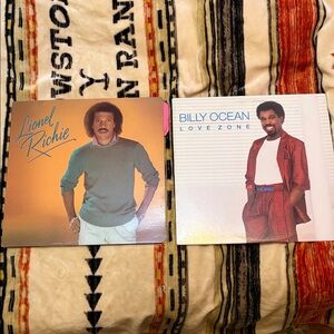 Lionel Richie and Billy Ocean Vinyl Records